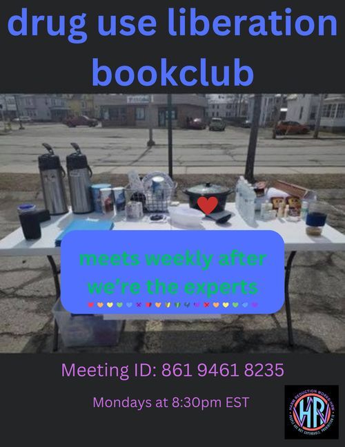 drug use liberation bookclub