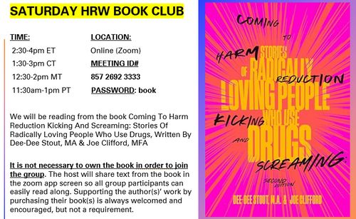 Saturday HRW Book Club