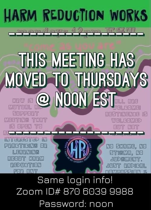 Mondays @ Noon EST